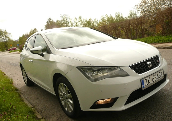 Seat Leon cena 46900 przebieg: 83650, rok produkcji 2016 z Koszalin małe 497